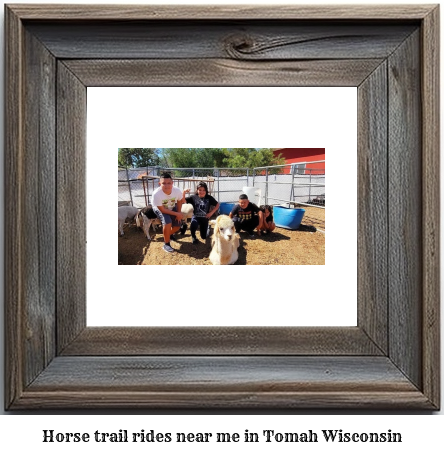 horse trail rides near me in Tomah, Wisconsin